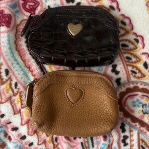 Set of two Brighton coin purses.  Adorable. Leather